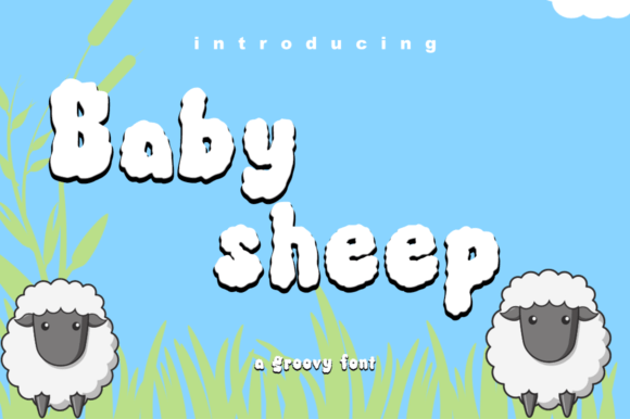 Baby Sheep: A Joyful Display Font for Creative Projects