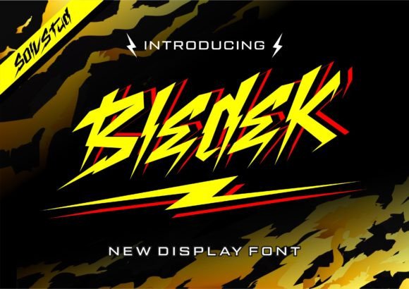 Bledek: A Bold Display Font for High-Impact Designs
