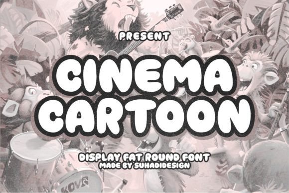 Cinema Cartoon: A Playful Font for Creative Projects