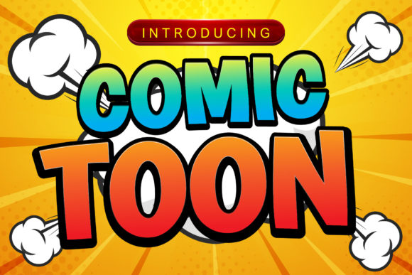 Comic Toon: The Fun Display Font for Bold Designs