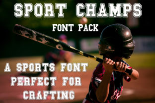 Discover the Bold Spirit of Sport Champs Font