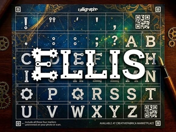 Ellis: A Bold Display Font for Unforgettable Design