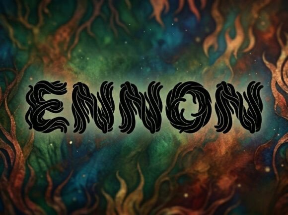 Ennom: Where Organic Movement Meets Modern Typography