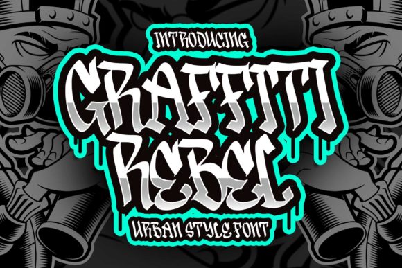 Graffiti Rebel: Bold Urban Display Font