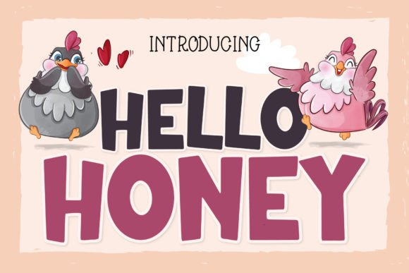 Hello Honey: A Cool and Fun Display Font