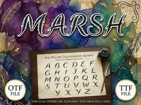Marsh: The All-Caps Display Font for Bold Design