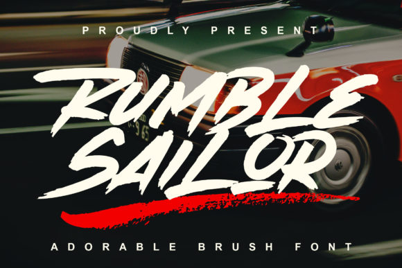 Rumble Sailor: A Bold Display Font for Modern Design