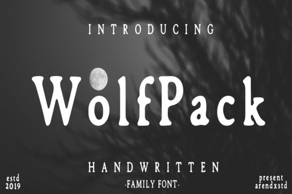 Wolfpack: A Typeface with a Wild, Modern Spirit